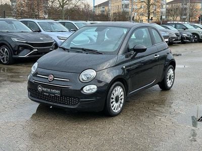 Sort Brugt 2020 Fiat 500 Lounge | 98.800 kr. (Fair pris)
