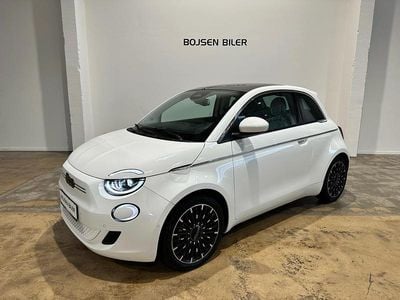 Brugt Fiat 500e La Prima 86 kW (118 HK) 2023 Ice white Hatchback
