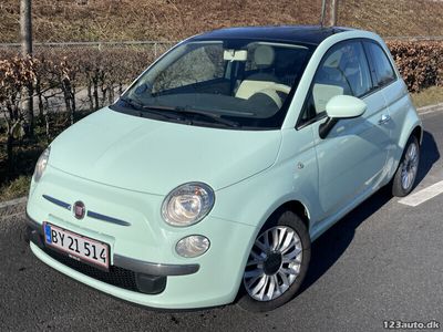 brugt Fiat 500 0.9 TwinAir Turbo Lounge 80hk.