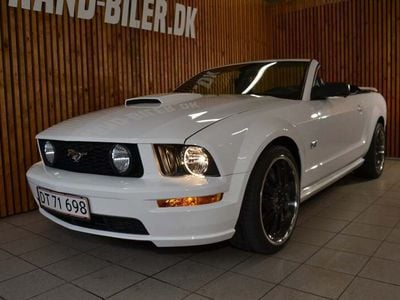 Hvid Brugt 2008 Ford Mustang GT Cabriolet | 249.800 kr.