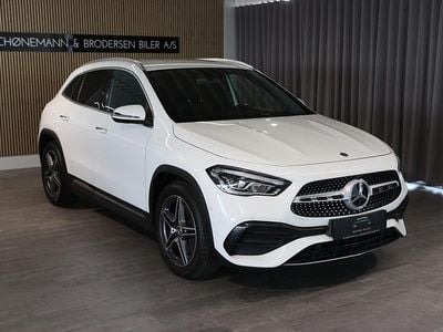 Hvid Brugt 2020 Mercedes GLA250 AMG line SUV | 389.900 kr.