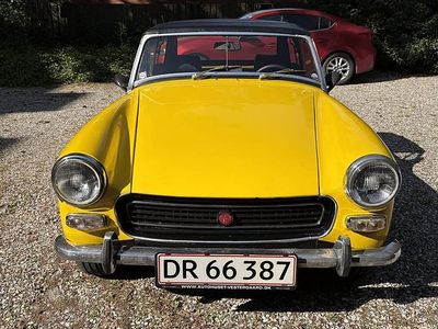 Brugt MG Midget 65 HK (47 kW) 1970 Gul Cabriolet