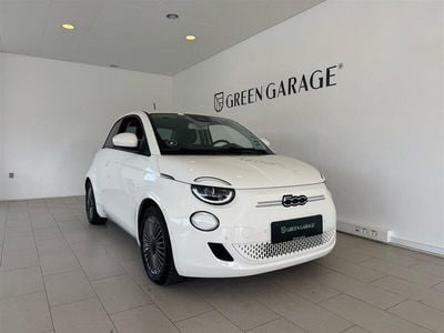 Hvid Brugt 2021 Fiat 500e Icon Hatchback | 119.900 kr. (Fair pris)