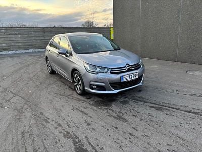 Brugt Citroën C4 100 HK (73 kW) 2018 Grå Hatchback