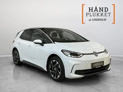 Hvid Ny 2025 VW ID.3 Style Hatchback | 249.900 kr. (God pris)