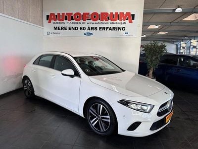 Hvid Brugt 2021 Mercedes A250 Hatchback | 239.900 kr.