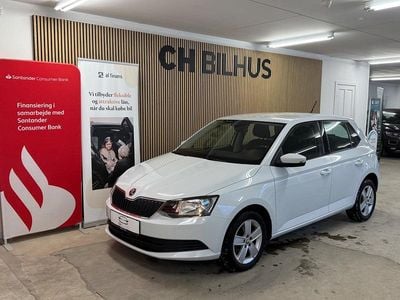 Hvid Brugt 2018 Skoda Fabia Ambition Hatchback | 114.500 kr. (God pris)