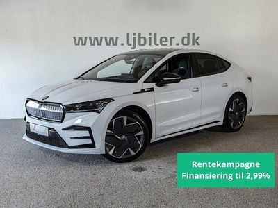 Hvidmetal Brugt 2022 Skoda Enyaq iV RS SUV | 309.800 kr. (God pris)