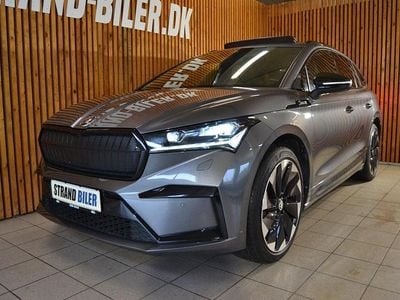 Gråmetal Brugt 2023 Skoda Enyaq iV SportLine SUV | 309.800 kr. (Lidt for dyr)