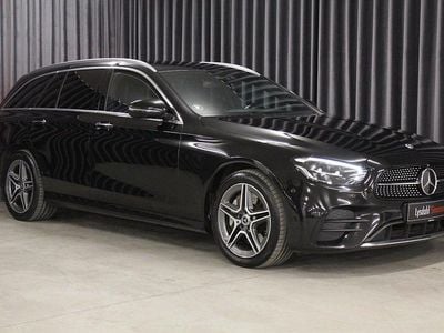 Sortmetal Brugt 2022 Mercedes E300 AMG line Stationcar | 459.900 kr. (Fair pris)