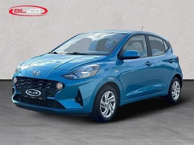 Blå metal Brugt 2022 Hyundai i10 Essential Hatchback | 108.400 kr. (Fair pris)