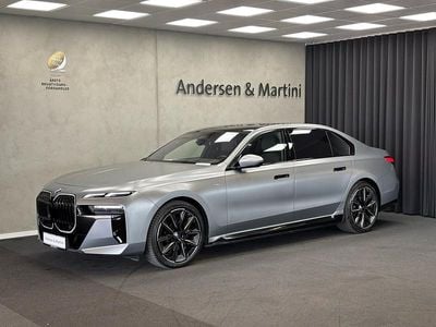 Frozenpuregreymetallic Brugt 2024 BMW i7 M Sport Sedan | 1.049.900 kr.