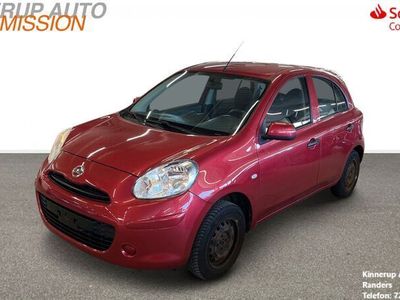 Rød Brugt 2013 Nissan Micra City Hatchback | 19.900 kr. (Fair pris)