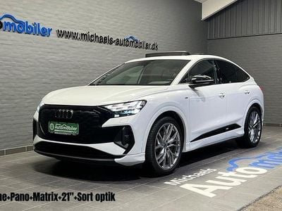 Brugt Audi Q4 Sportback e-tron S-Line 150 kW (204 HK) 2023 Hvidmetal SUV