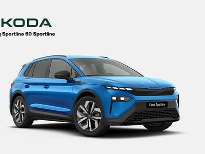 Blåmetal Ny 2025 Skoda Elroq SportLine SUV | 313.980 kr. (Fair pris)