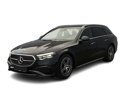 Sortmetal Brugt 2024 Mercedes E300 AMG line Stationcar | 669.900 kr.