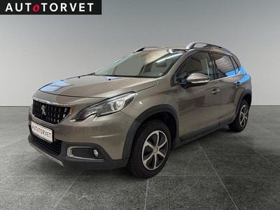 Brugt Peugeot 2008 Allure 100 HK (73 kW) 2017 Beigemetal SUV