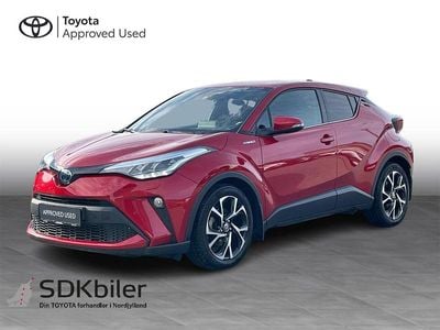 3u5 flame red Brugt 2022 Toyota C-HR Multidrive S SUV | 234.900 kr. (Fair pris)