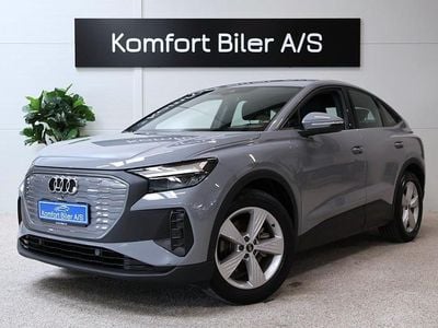 Grå Brugt 2021 Audi Q4 Sportback e-tron SUV | 219.900 kr. (Fair pris)