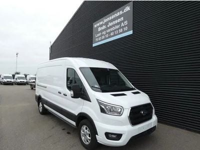 Hvid Brugt 2021 Ford Transit Limited Van | 269.800 kr.
