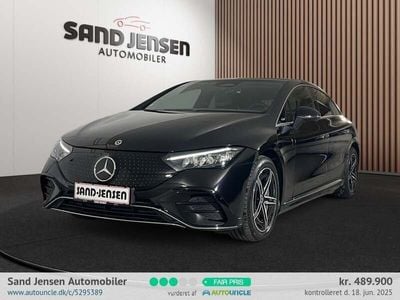 Sortmetal Brugt 2024 Mercedes EQE350 AMG Sedan | 489.900 kr. (Fair pris)