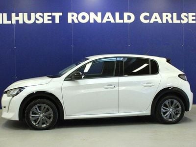 Hvidmetal Brugt 2022 Peugeot e-208 Allure Hatchback | 129.900 kr. (Fair pris)