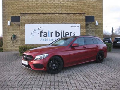 brugt Mercedes C220 d 2,2 AMG Line stc. aut. 4Matic