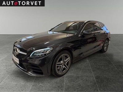 Gråmetal Brugt 2020 Mercedes C300e AMG line Stationcar | 279.700 kr. (Lidt for dyr)
