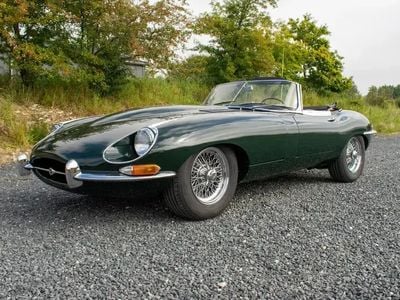 Brugt Jaguar E-Type 265 HK (194 kW) 1968 Grøn