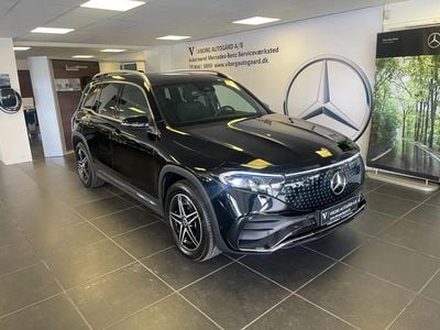 Brugt Mercedes EQB250+ AMG line 139 kW (190 HK) 2024 Sortmetal SUV