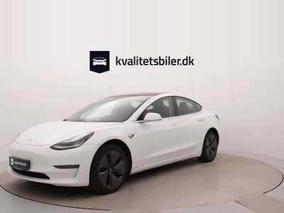 Hvid Brugt 2019 Tesla Model 3 Standard Range Plus Sedan | 149.900 kr.
