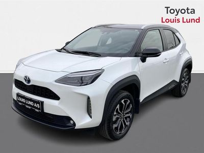 brugt Toyota Yaris Cross 1,5 Hybrid Style Bi-tone 116HK 5d Trinl. Gear A++