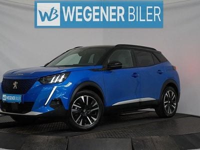 Blåmetal Brugt 2021 Peugeot e-2008 GT SUV | 141.800 kr. (Fair pris)