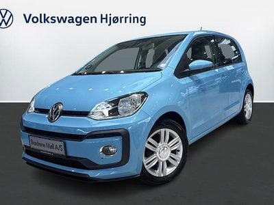 Lysblå Brugt 2017 VW up! high up! Hatchback | 99.900 kr. (Lidt for dyr)