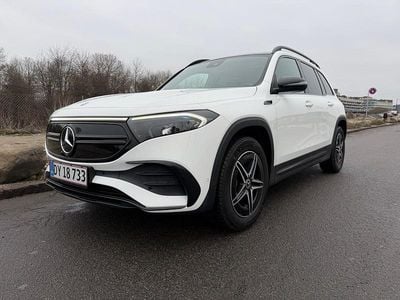 Brugt Mercedes EQB350 AMG line 214 kW (292 HK) 2022 Hvid SUV