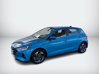 Lysblåmetal Brugt 2021 Hyundai i20 Advanced | 134.900 kr. (Fair pris)