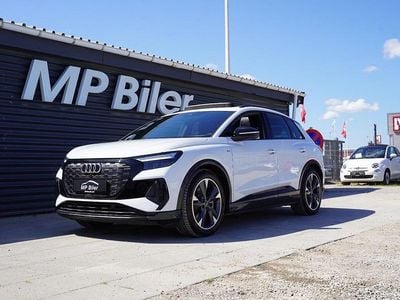 Hvid Brugt 2021 Audi Q4 e-tron S-Line SUV | 319.900 kr. (Lidt for dyr)