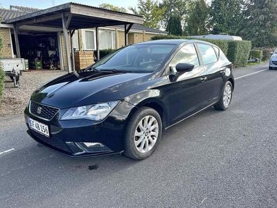 Brugt Seat Leon Ecomotive 105 HK (77 kW) 2014 Sort Stationcar