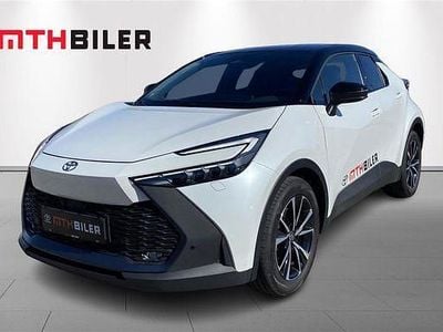Brugt Toyota C-HR Style 223 HK (164 kW) 2024 Platinum pearl white/astral bl SUV