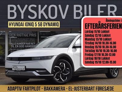 Hvid Brugt 2022 Hyundai Ioniq 5 Dynamiq SUV | 207.995 kr. (Fair pris)
