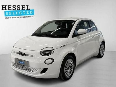 Hvid Brugt 2023 Fiat 500e Action Hatchback | 93.900 kr. (Fair pris)