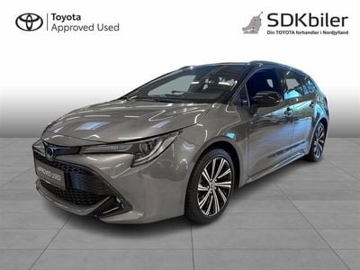 Oxide bronze/night sky black Brugt 2022 Toyota Corolla Active Stationcar | 259.900 kr. (Lidt for dyr)