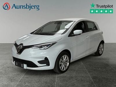 Hvid Brugt 2021 Renault Zoe Zen Hatchback | 117.500 kr. (God pris)