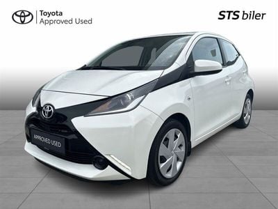 Hvid Brugt 2015 Toyota Aygo X-play Hatchback | 57.995 kr. (Fair pris)