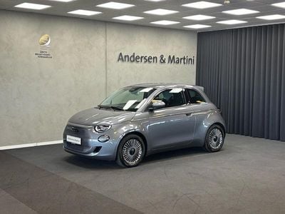 Sl[205]metalliclackierungm Brugt 2023 Fiat 500e Icon Hatchback | 149.800 kr. (Lidt for dyr)