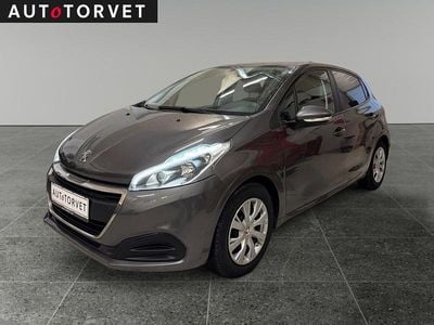 Gråmetal Brugt 2018 Peugeot 208 Active Hatchback | 57.700 kr. (Fair pris)