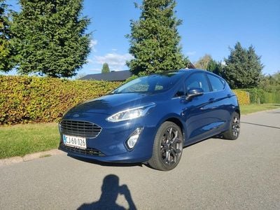 Blå Brugt 2019 Ford Fiesta Titanium Hatchback | 64.900 kr. (God pris)
