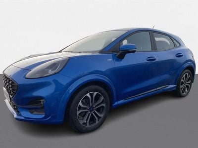 Blå metallak Brugt 2021 Ford Puma ST-Line Hatchback | 184.900 kr. (Fair pris)