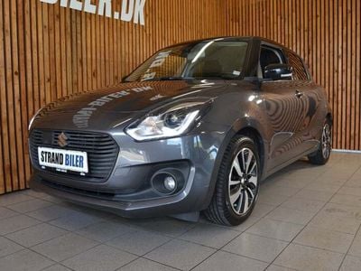 Gråmetal Brugt 2018 Suzuki Swift Exclusive Hatchback | 99.800 kr. (Fair pris)