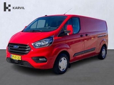 Rød folie født hvid Brugt 2022 Ford Transit Custom Trend Van | 209.900 kr.